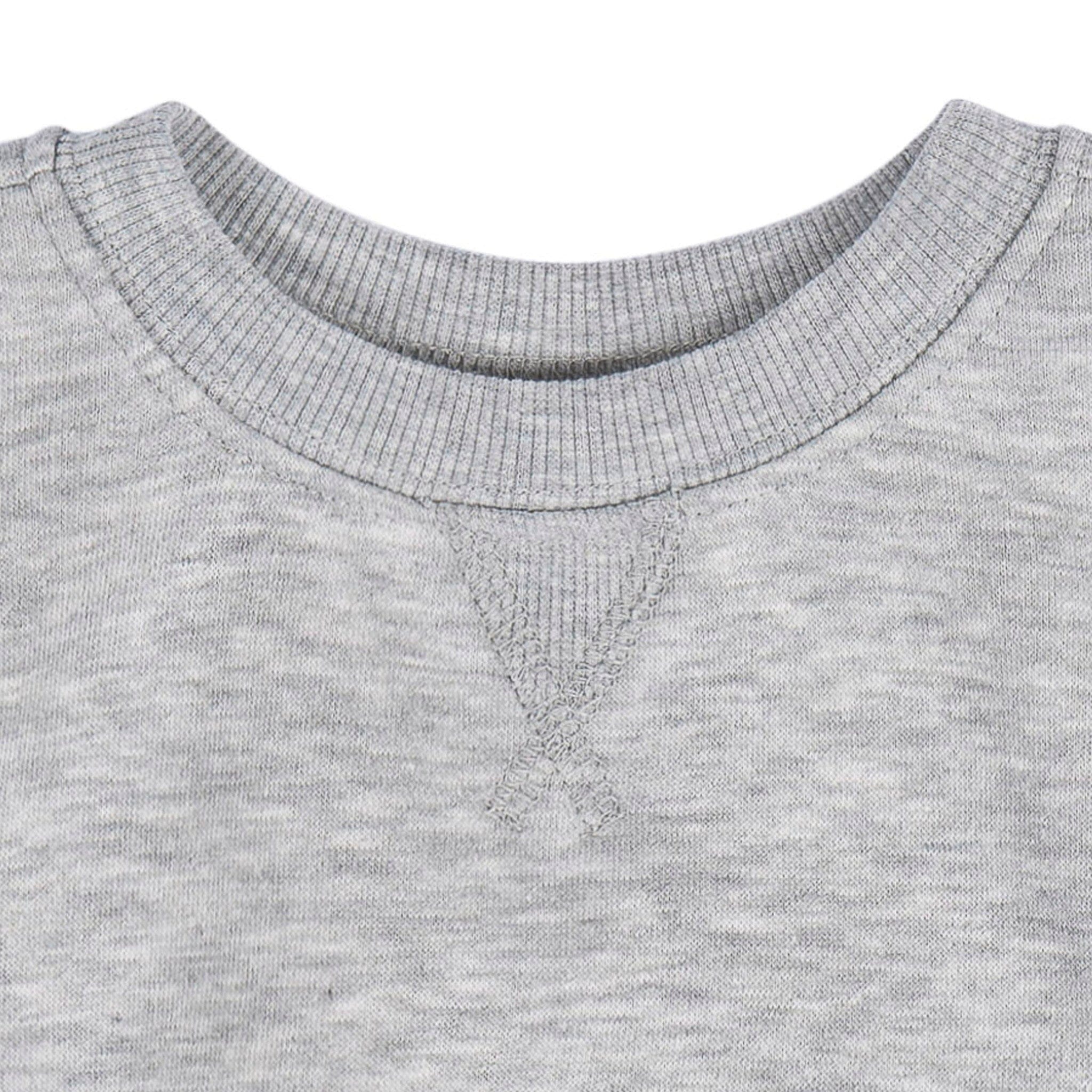 Baby & Toddler Neutral Gray Heather Crewneck Sweatshirt Outerwear Gerber® 