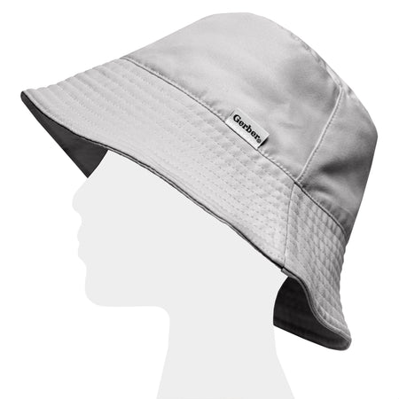 Toddler Neutral UPF 50+ Light Grey Sun Hat