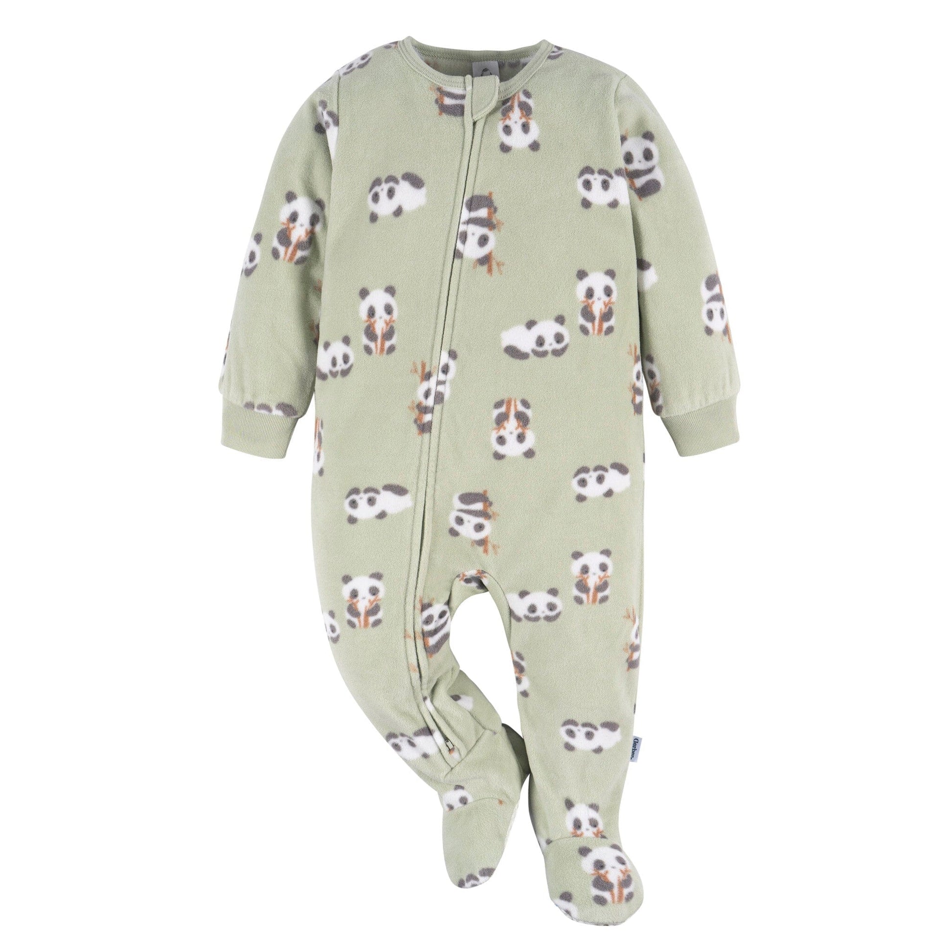 Baby & Toddler Neutral Pandas Footed Fleece Pajamas Sleepwear Gerber® 