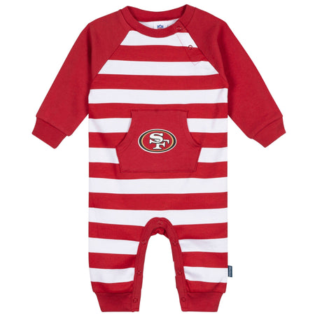 Baby San Francisco 49ers Football Romper with Pocket