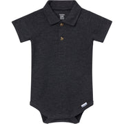 Baby Boys Black Polo Bodysuit Onesies Bodysuits Gerber® 