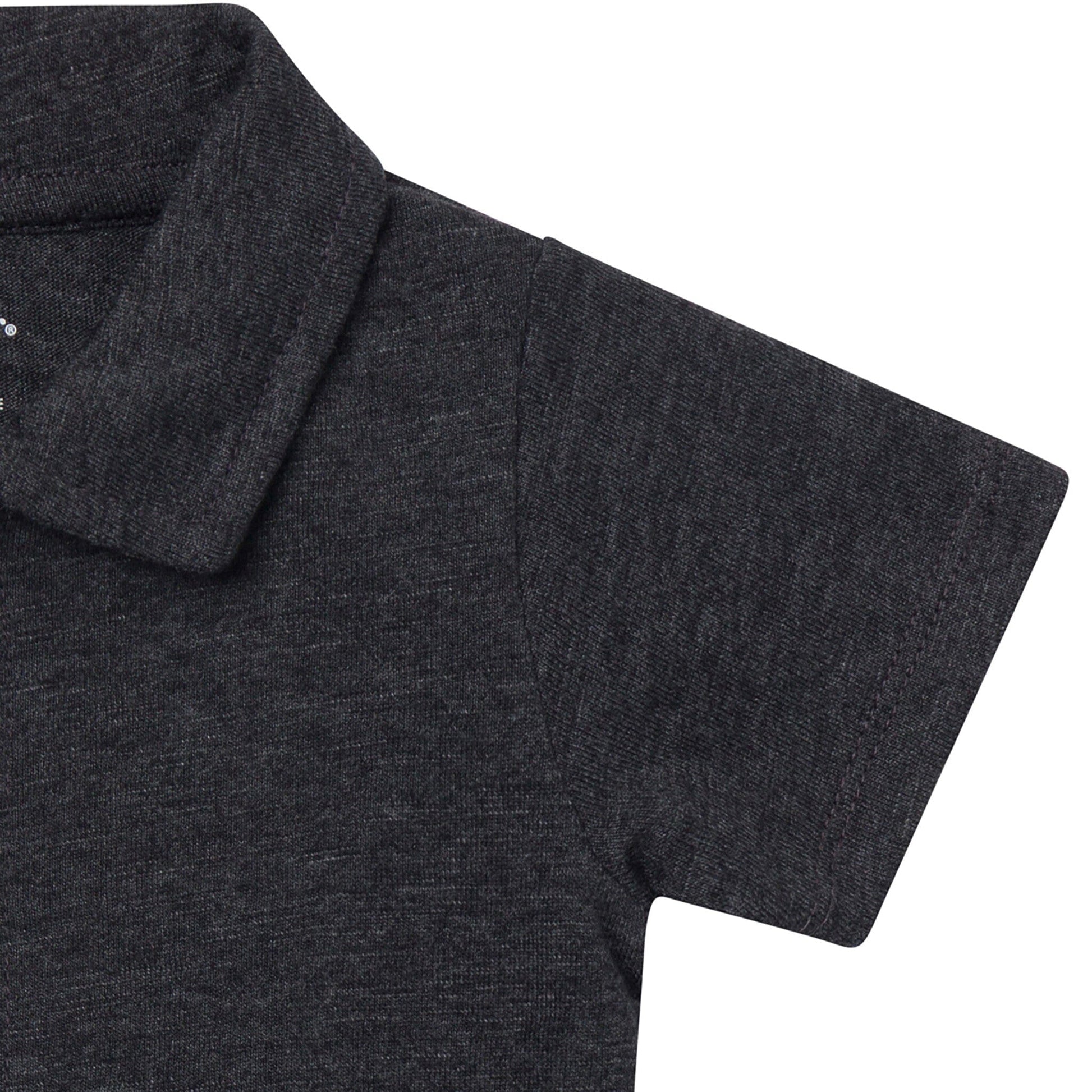 Baby Boys Black Polo Bodysuit Onesies Bodysuits Gerber® 