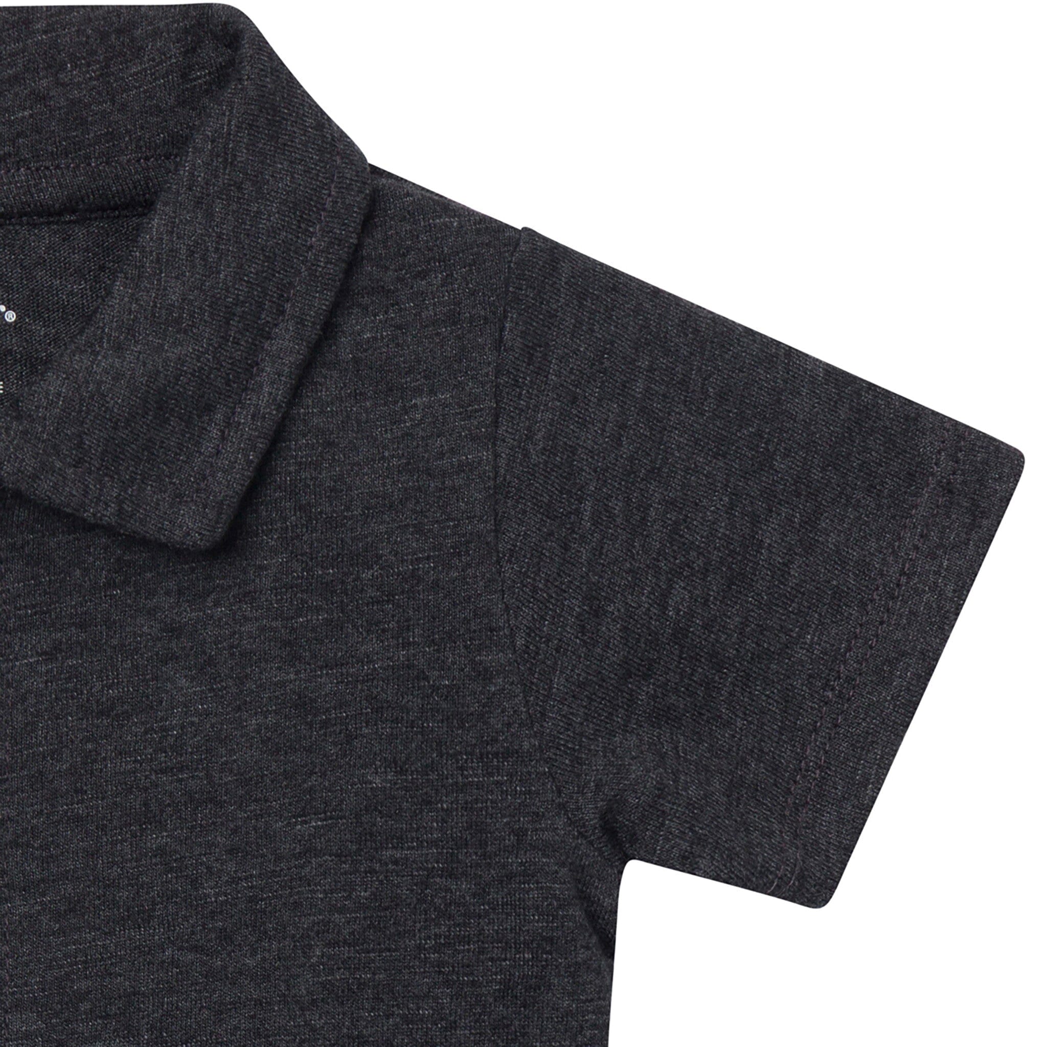 Baby Boys Black Polo Bodysuit Onesies Bodysuits Gerber® 