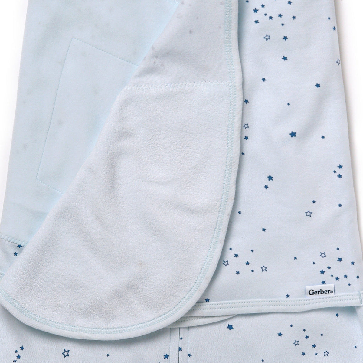 Baby Boys Blue Stars Wearable Swaddle Wrap blankets Gerber® 