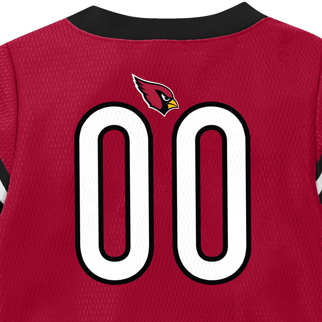 NFL Baby Boys Cardinals Short Sleeve Jersey Bodysuit - 0-3Mo