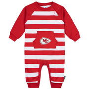 Baby Kansas City Chiefs Football Romper with Pocket NFL NFL 