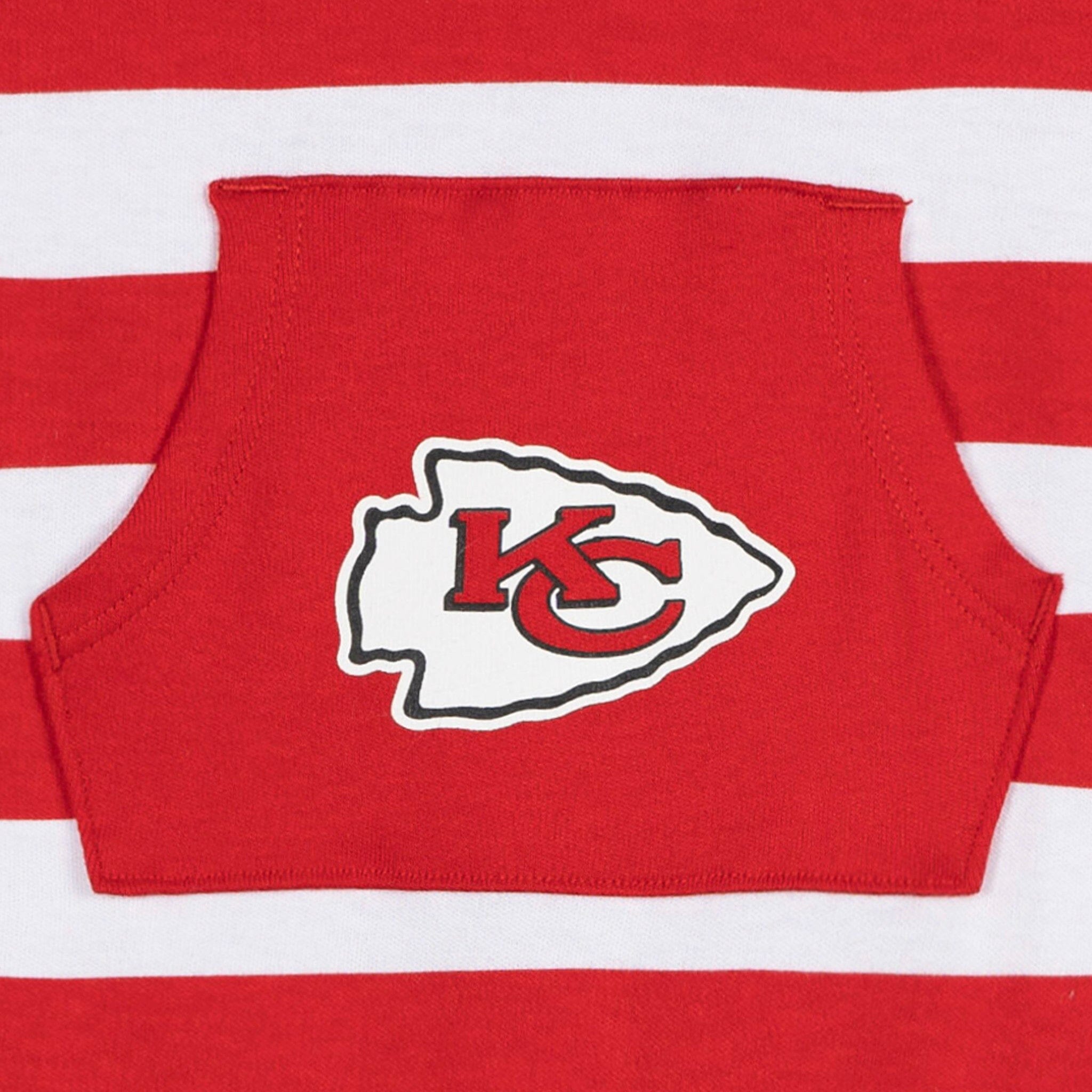 Baby Kansas City Chiefs Football Romper with Pocket NFL NFL 