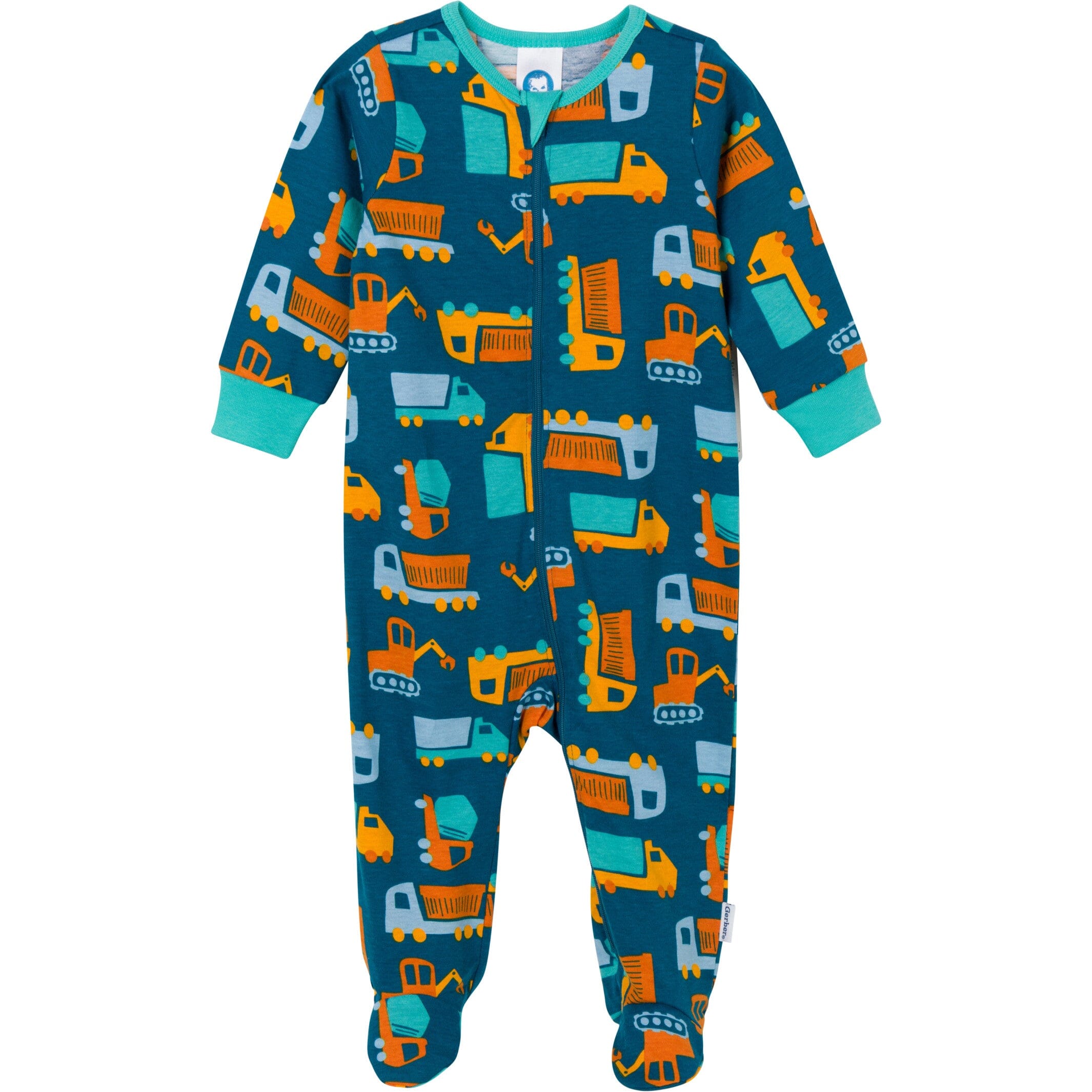 Baby Boys Colorful Construction Sleep 'N Play – Gerber Childrenswear