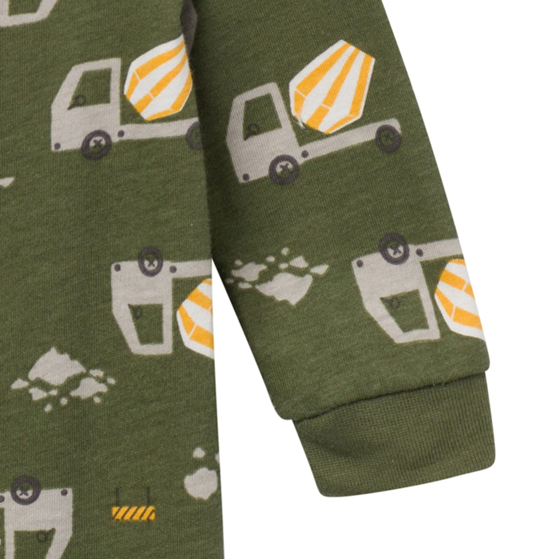 Baby Boys Construction Truck Sleep 'N Play Sleepwear Gerber® 