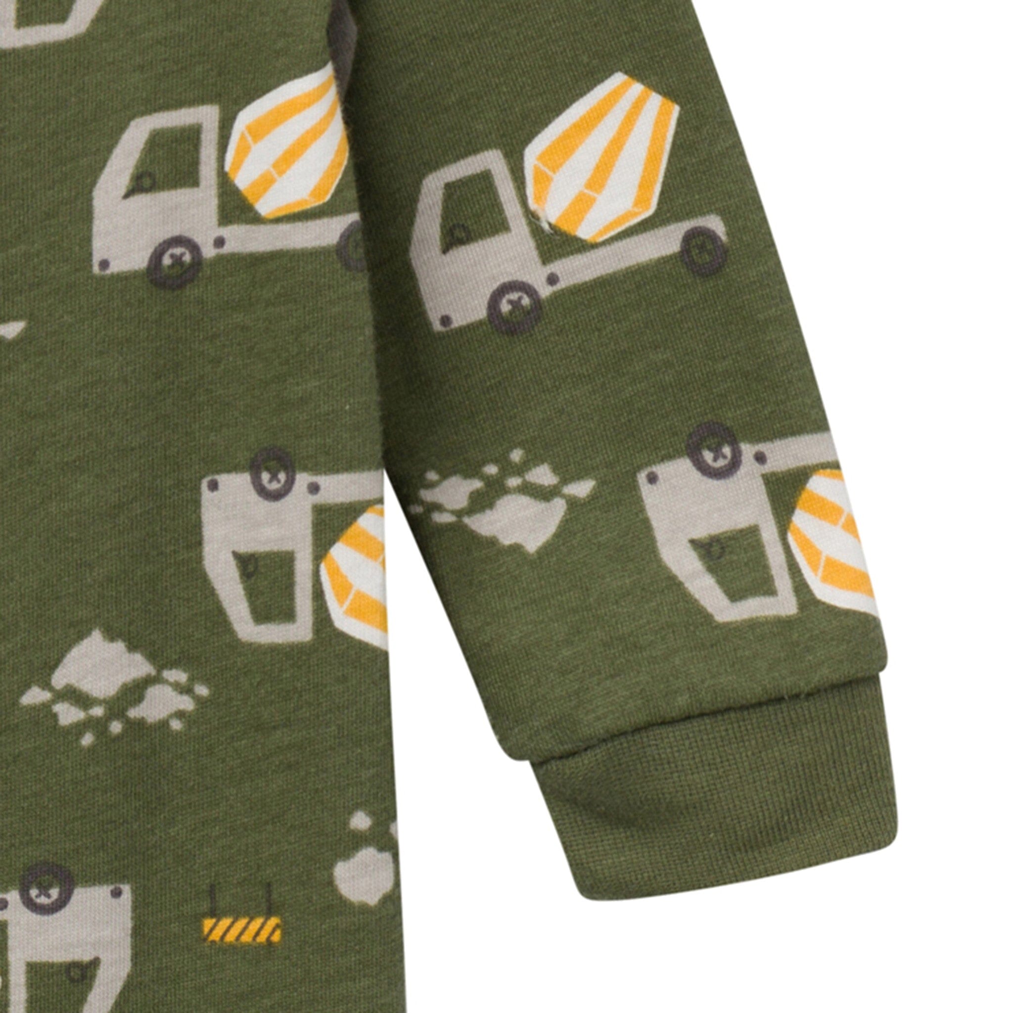 Baby Boys Construction Truck Sleep 'N Play Sleepwear Gerber® 