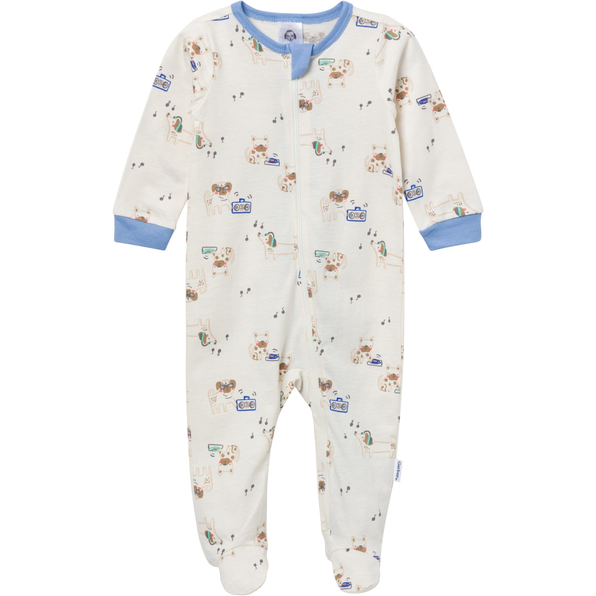 Baby Boys Dj Dogs Sleep 'N Play Sleepwear Gerber® 