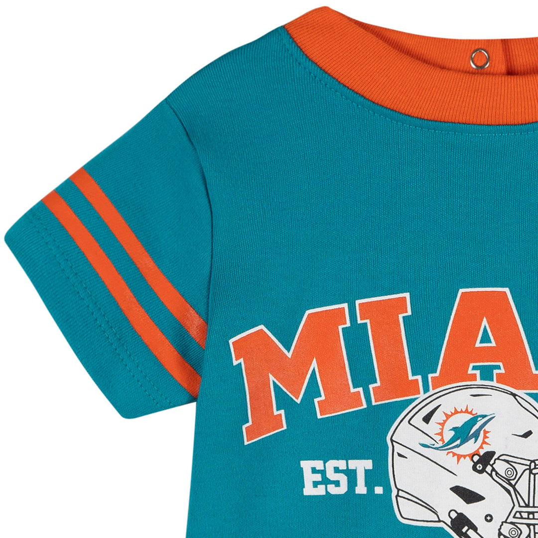 Baby Boys Miami Dolphins Romper NFL NFL 