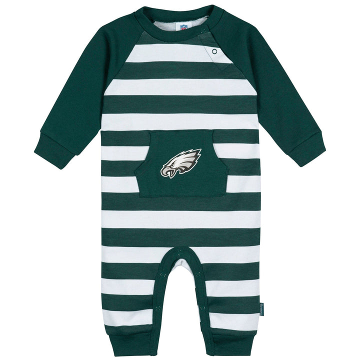 Baby Philadelphia Eagles Football Romper with Pocket NFL NFL 