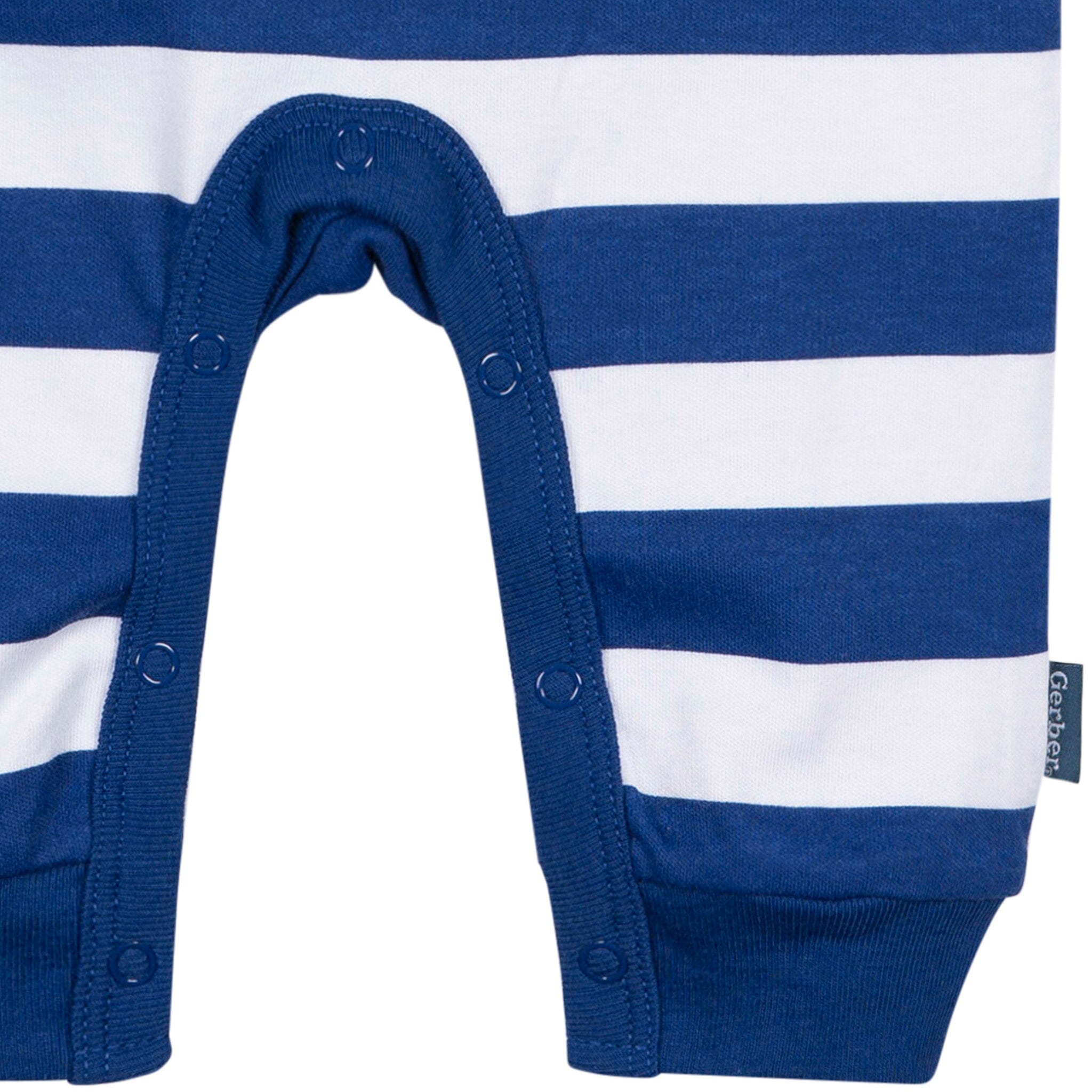 Baby New York Giants Football Romper with Pocket NFL NFL 