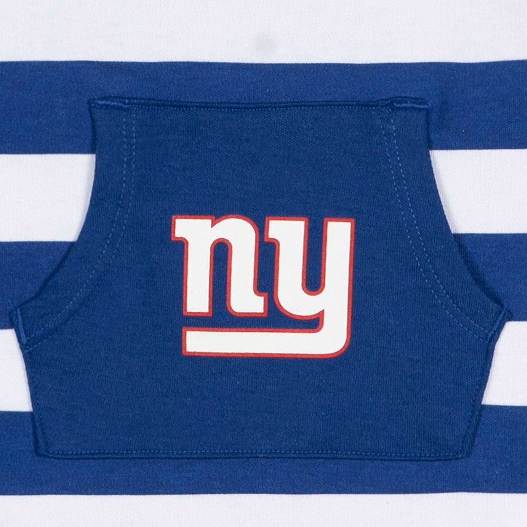 Baby New York Giants Football Romper with Pocket NFL NFL 