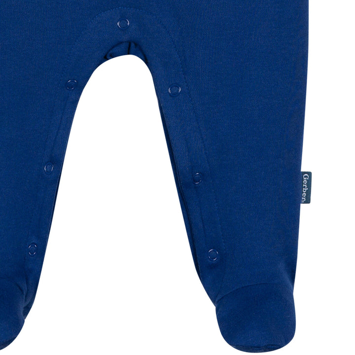 Baby Boys New York Giants Footed Pajamas Sleepwear NFL 