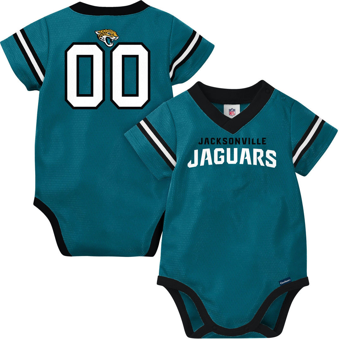 Baby Boys Jaguars Short Sleeve Jersey Bodysuit – Gerber Childrenswear