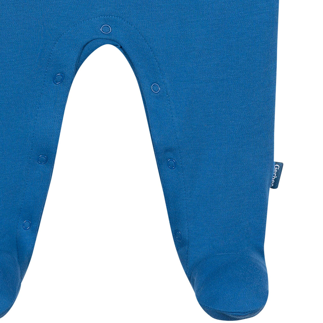 Baby Boys Detroit Lions Footed Pajamas Sleepwear NFL 