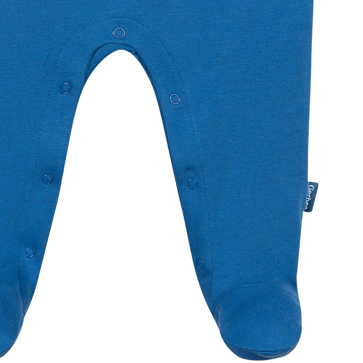 Baby Boys Detroit Lions Footed Pajamas Sleepwear NFL 