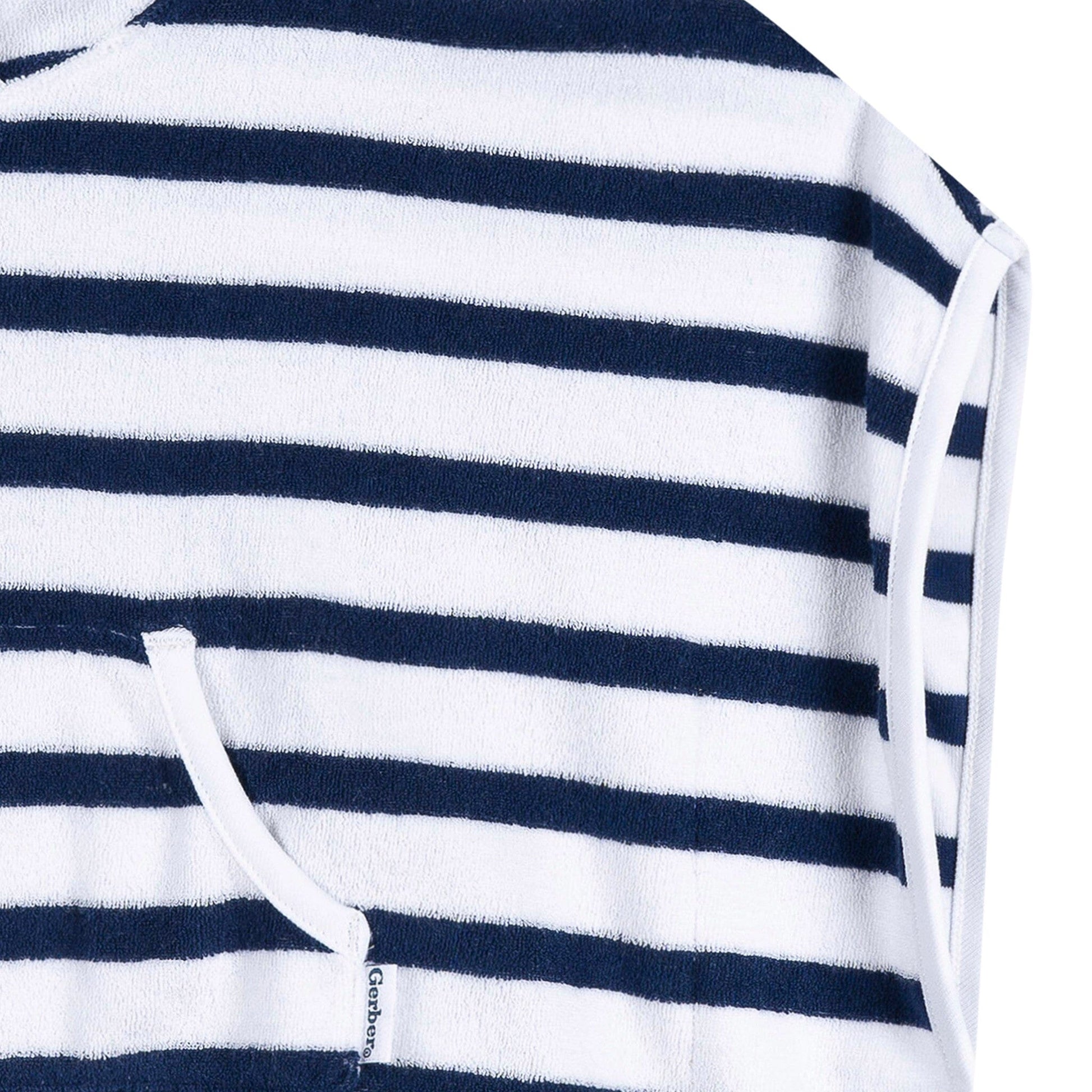 Baby Boys Navy Swim Coverup Swimwear Gerber® 