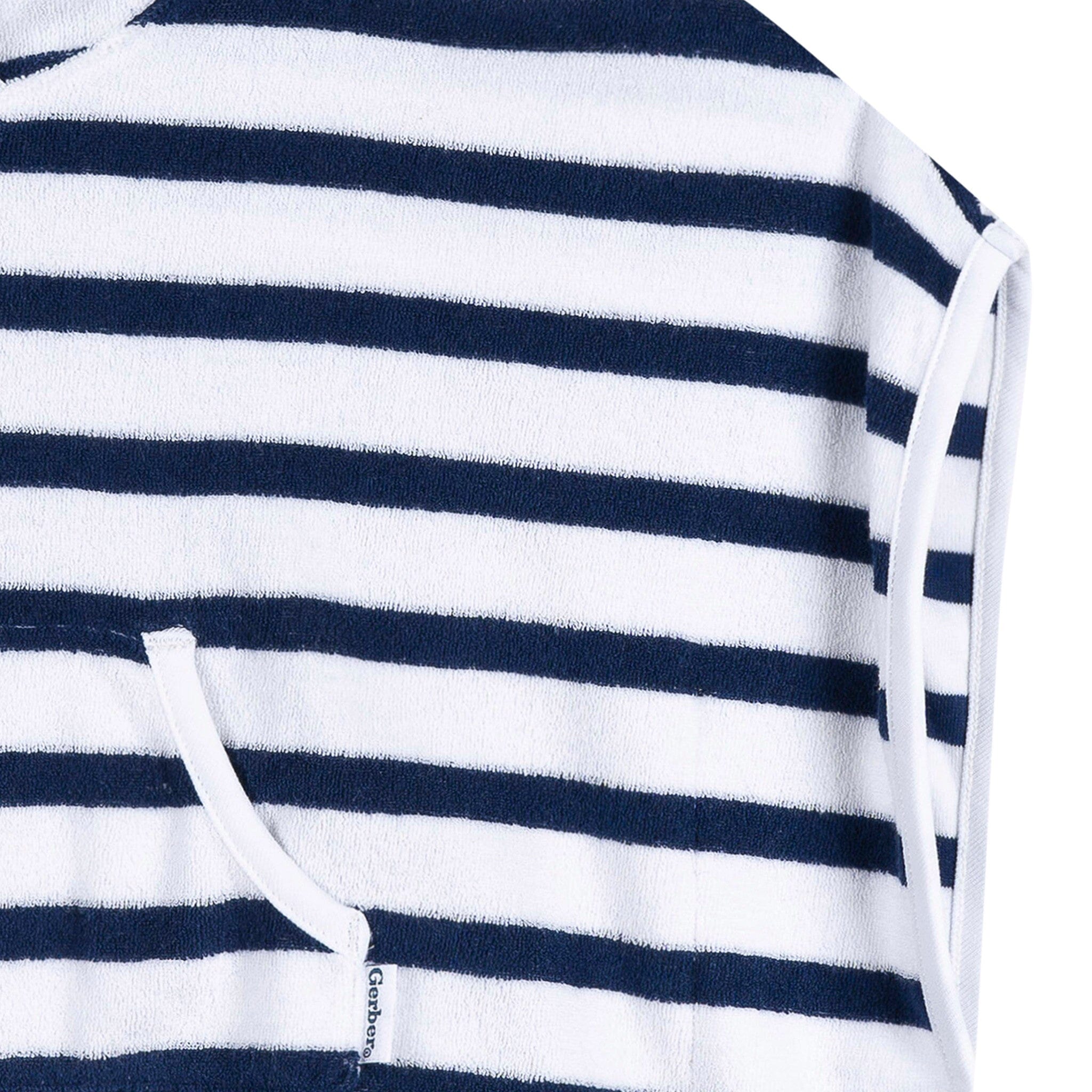 Baby Boys Navy Swim Coverup Swimwear Gerber® 