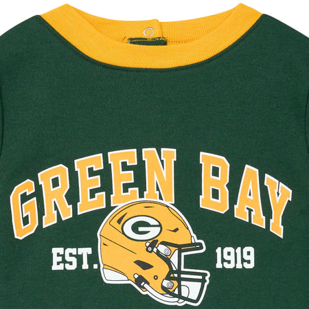 Baby Boys Green Bay Packers Romper