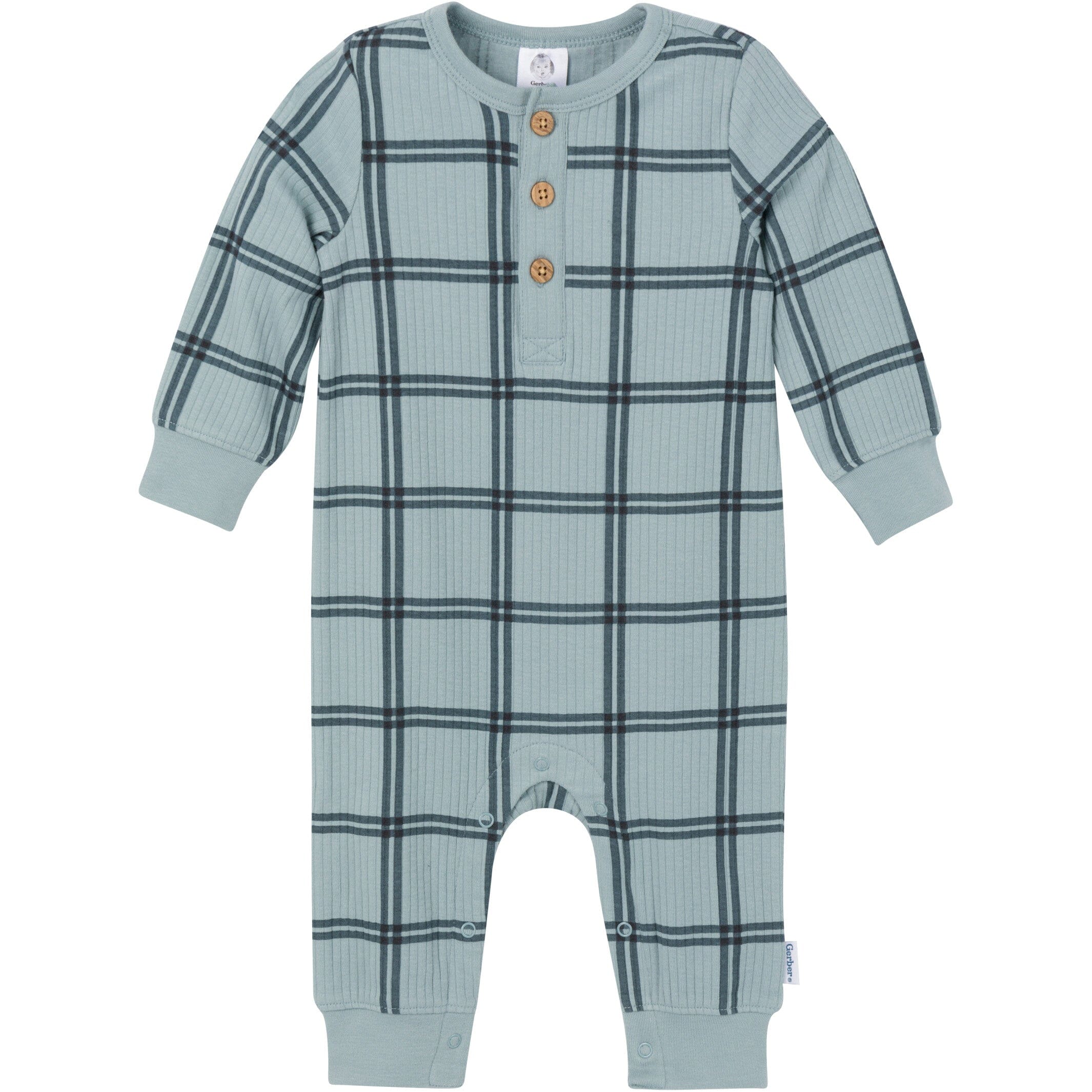 Baby Boys Plaid Romper