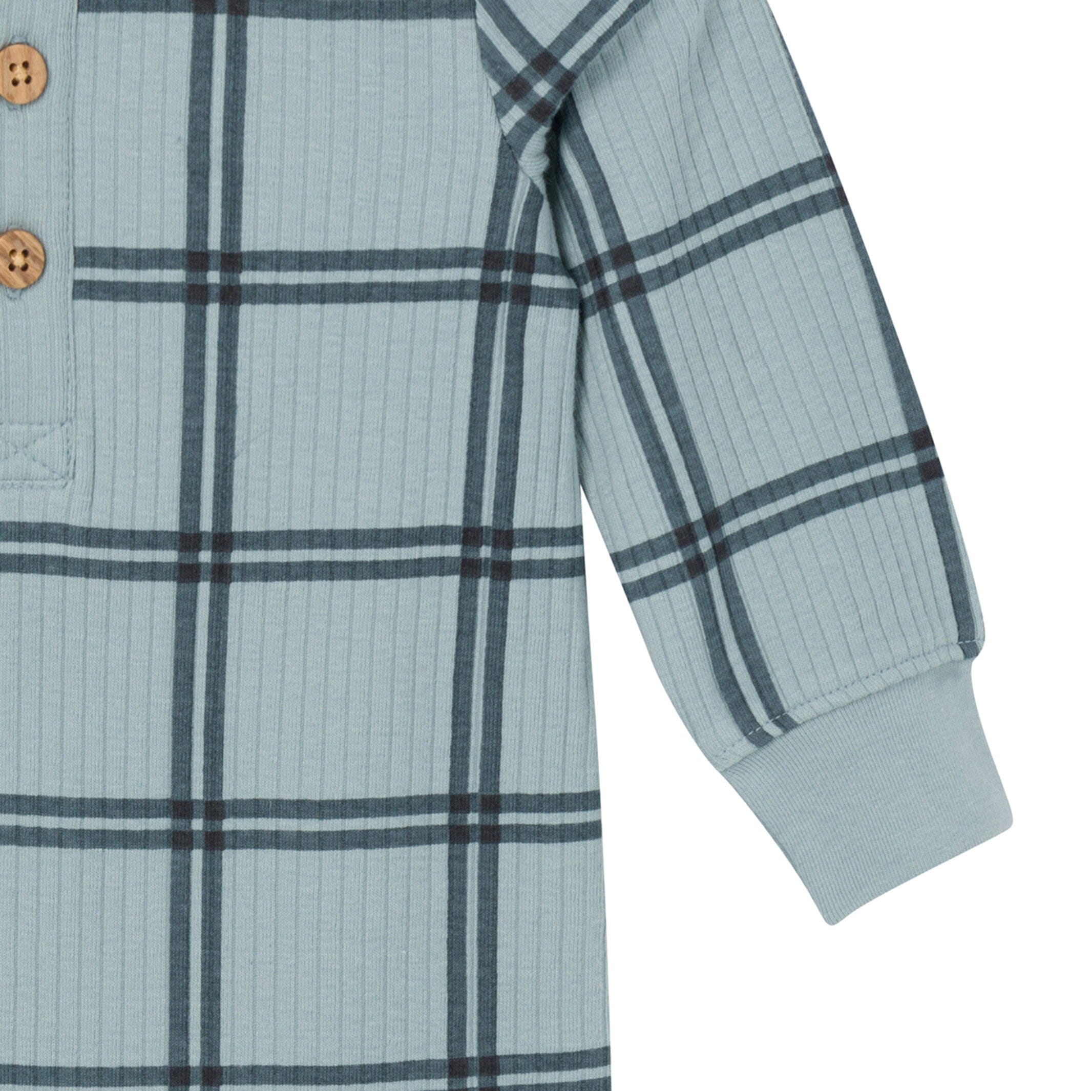 Baby Boys Plaid Romper