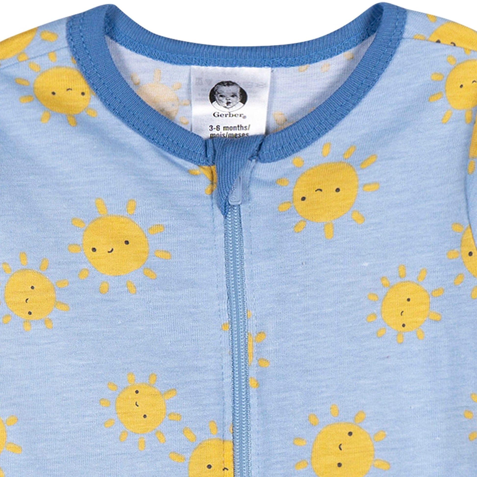 Baby Boys Sandcastles Sleep 'N Play Sleepwear Gerber® 