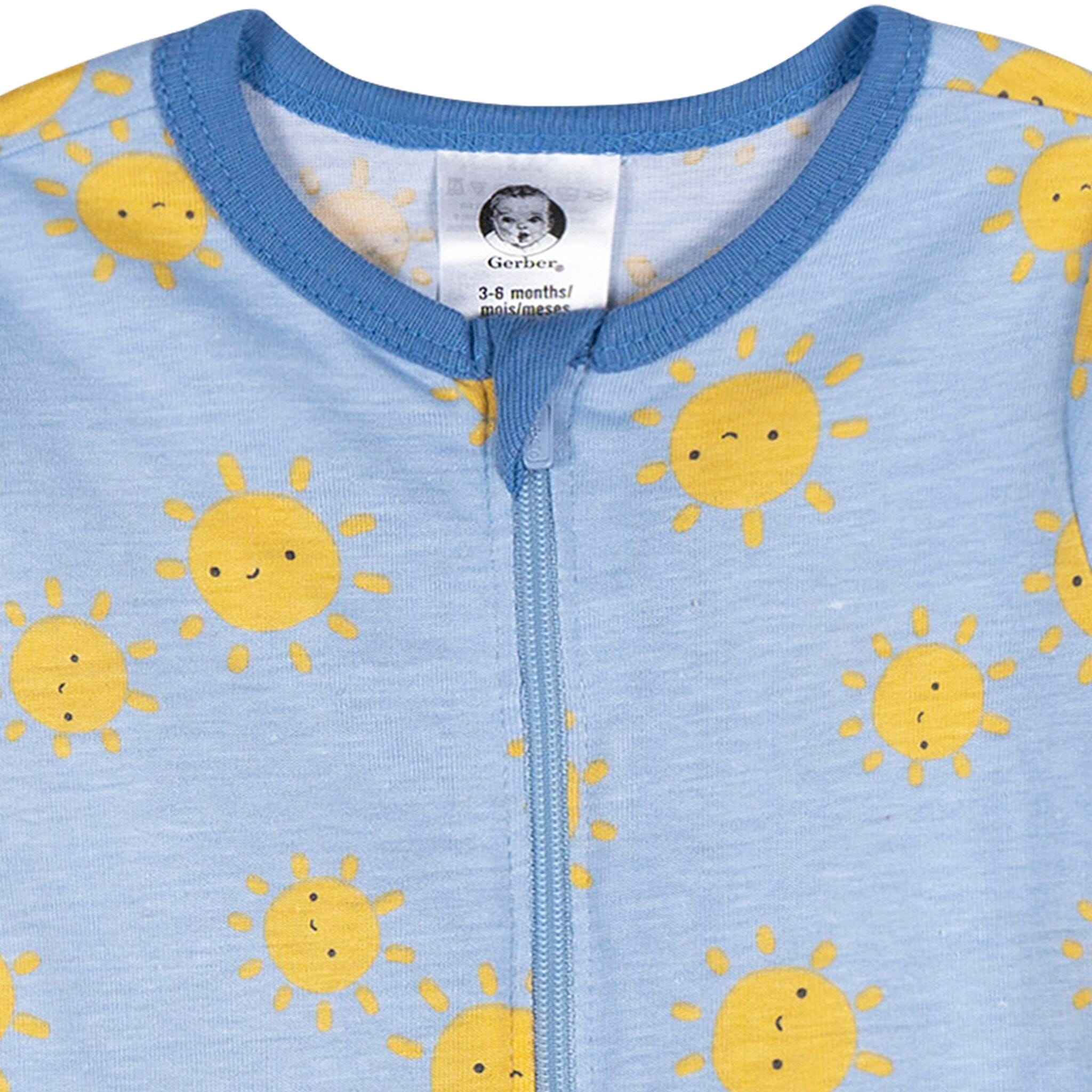 Baby Boys Sandcastles Sleep 'N Play Sleepwear Gerber® 