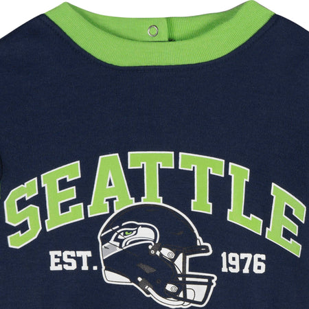 Baby Boys Seattle Seahawks Romper