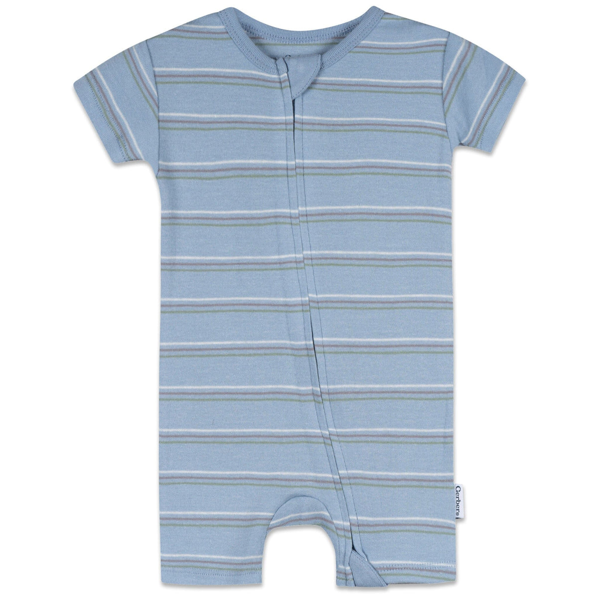 Baby Boys Stripe Y/D Stripe Snug Fit Romper sleepwear Gerber® 