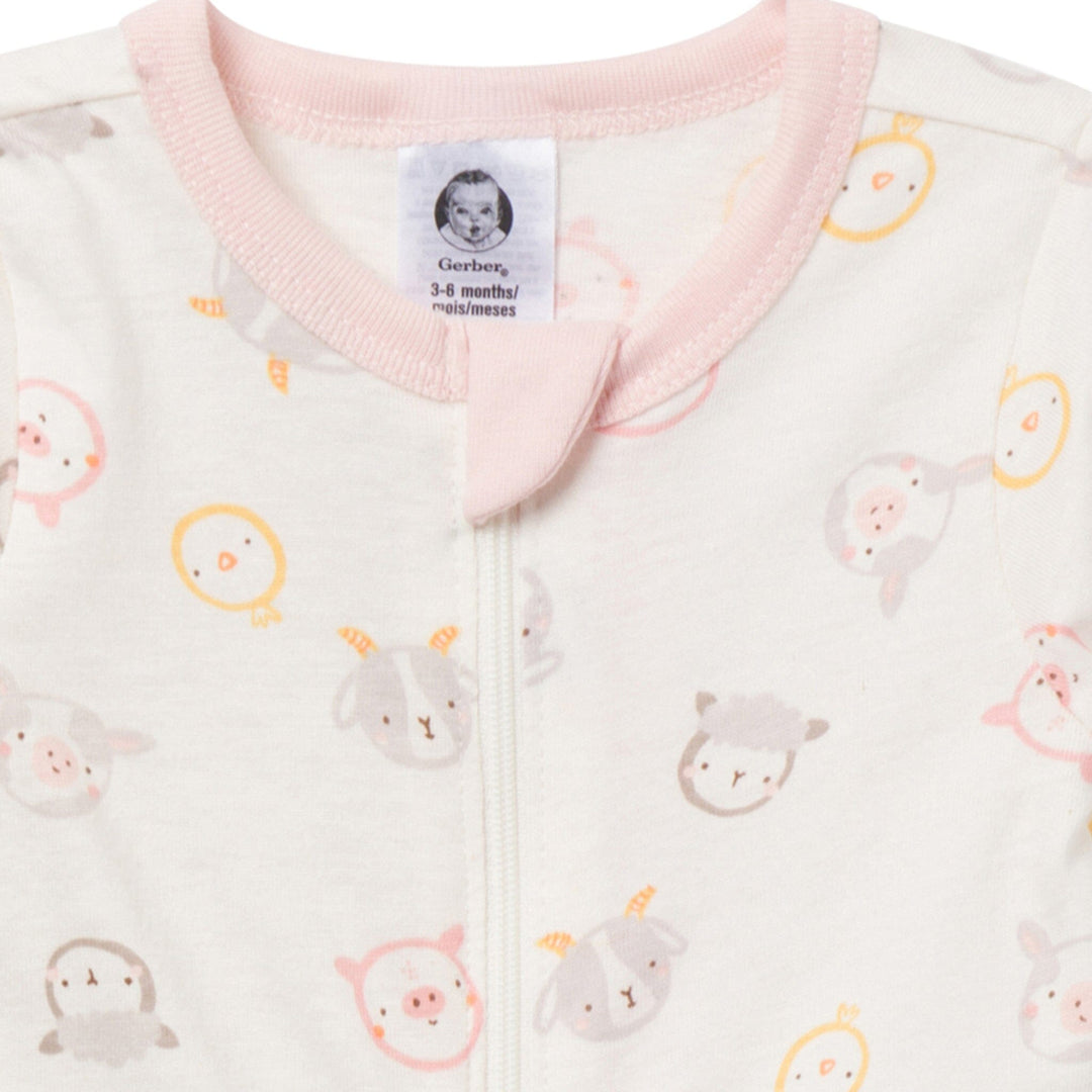 Baby Girls Farm Family Sleep 'N Play