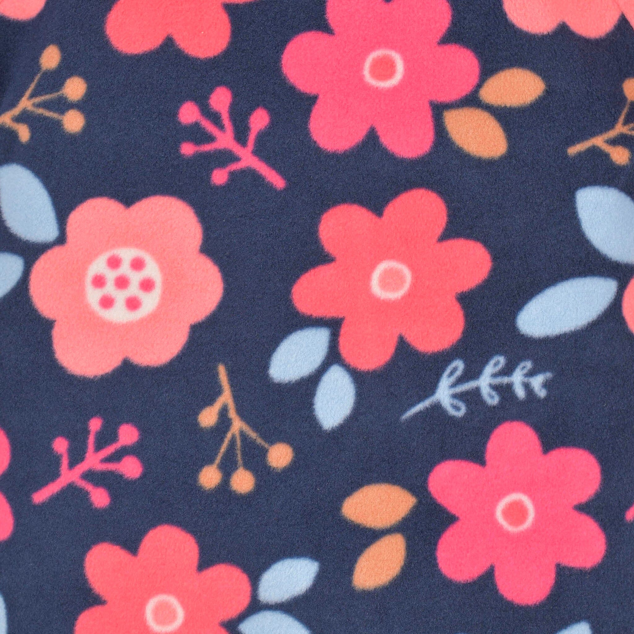 Baby Girls Floral Blanket Sleeper Gerber® 