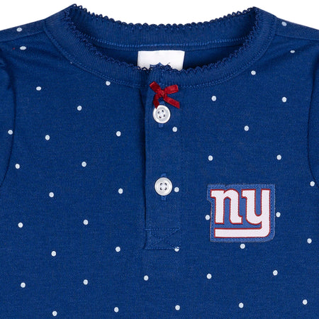 Baby Girls New York Giants Romper