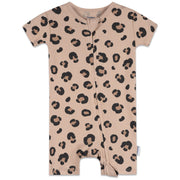 Baby Girls Leopard Snug Fit Romper sleepwear Gerber® 