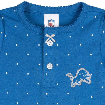 Baby Girls Detroit Lions Romper