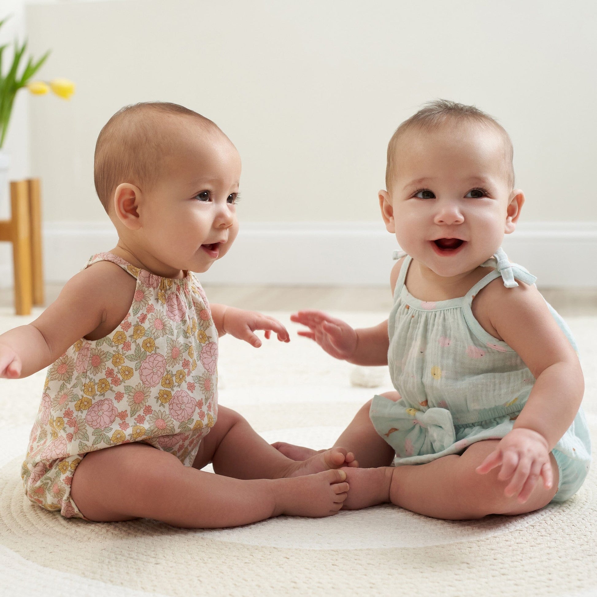 Baby Girls Ocean Romper