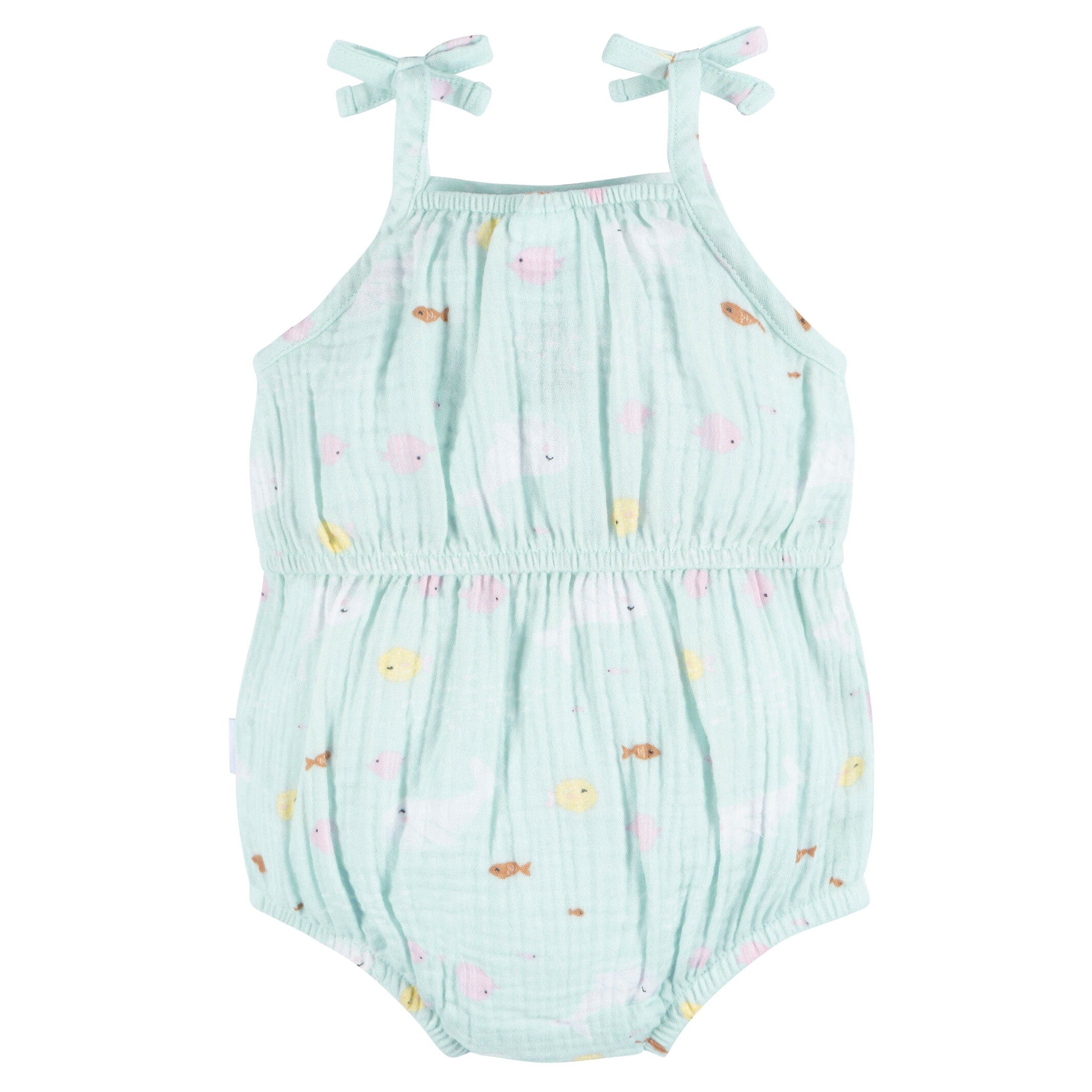 Baby Girls Ocean Romper