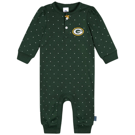 Baby Girls Green Bay Packers Romper