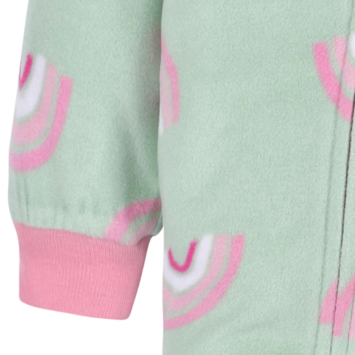 Baby Girls Rainbow Blanket Sleepers