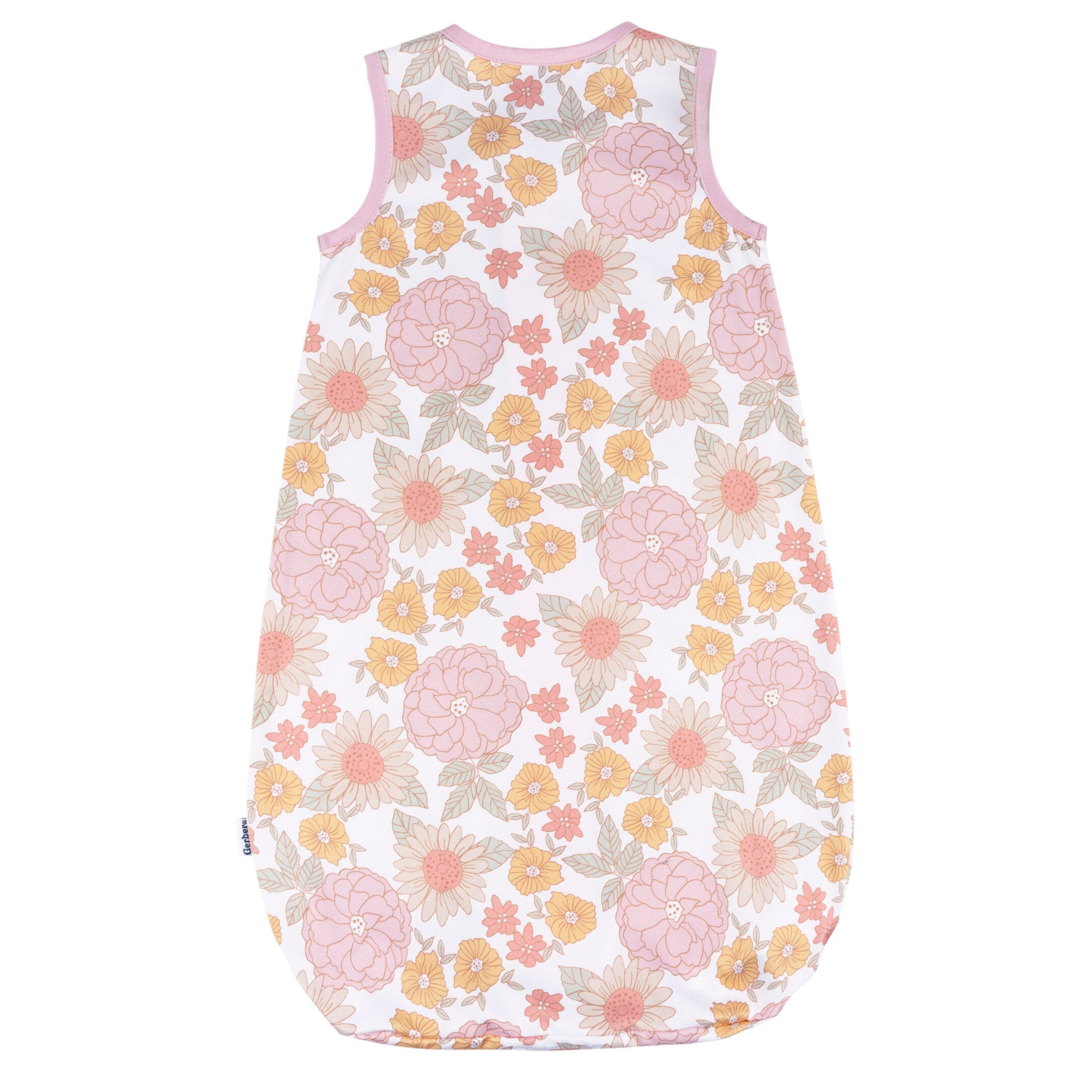 Baby Girls Retro Floral Sleepbag Wearable Blanket