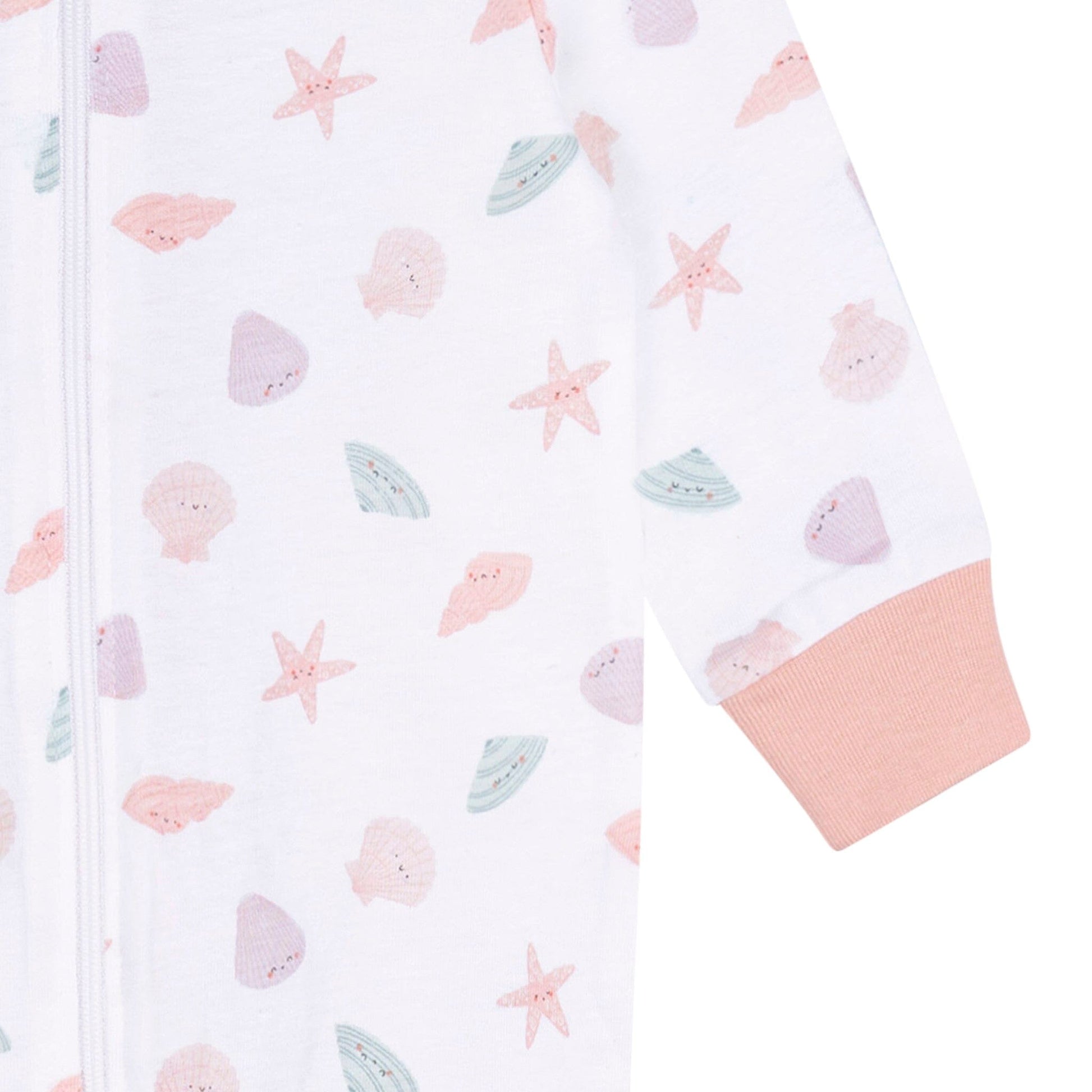 Baby Girls She Sells Sea Sheels Sleep 'N Play Sleepwear Gerber® 