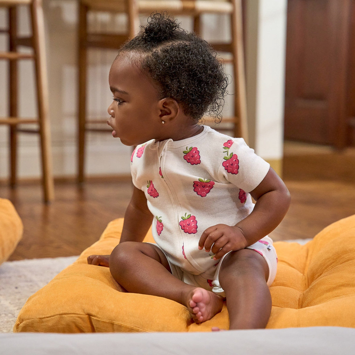 Baby Girls Berries Snug Fit Romper sleepwear Gerber® 