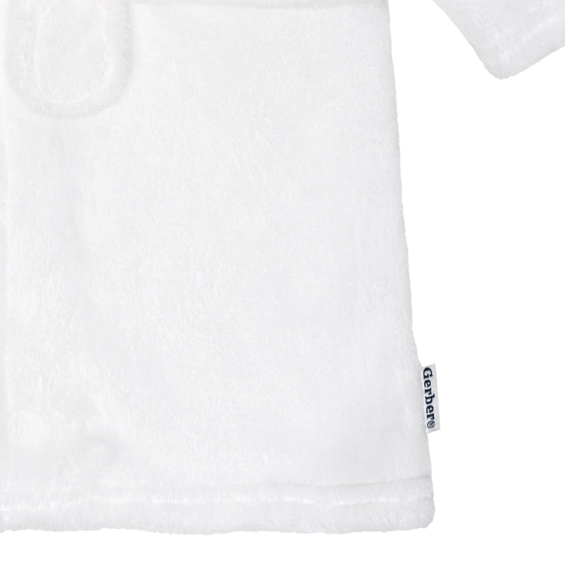Baby Girls White Unicorn Robe