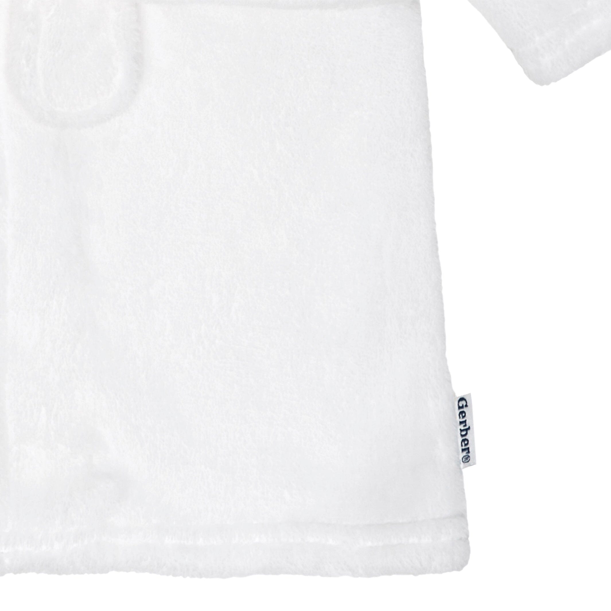 Baby Girls White Unicorn Robe