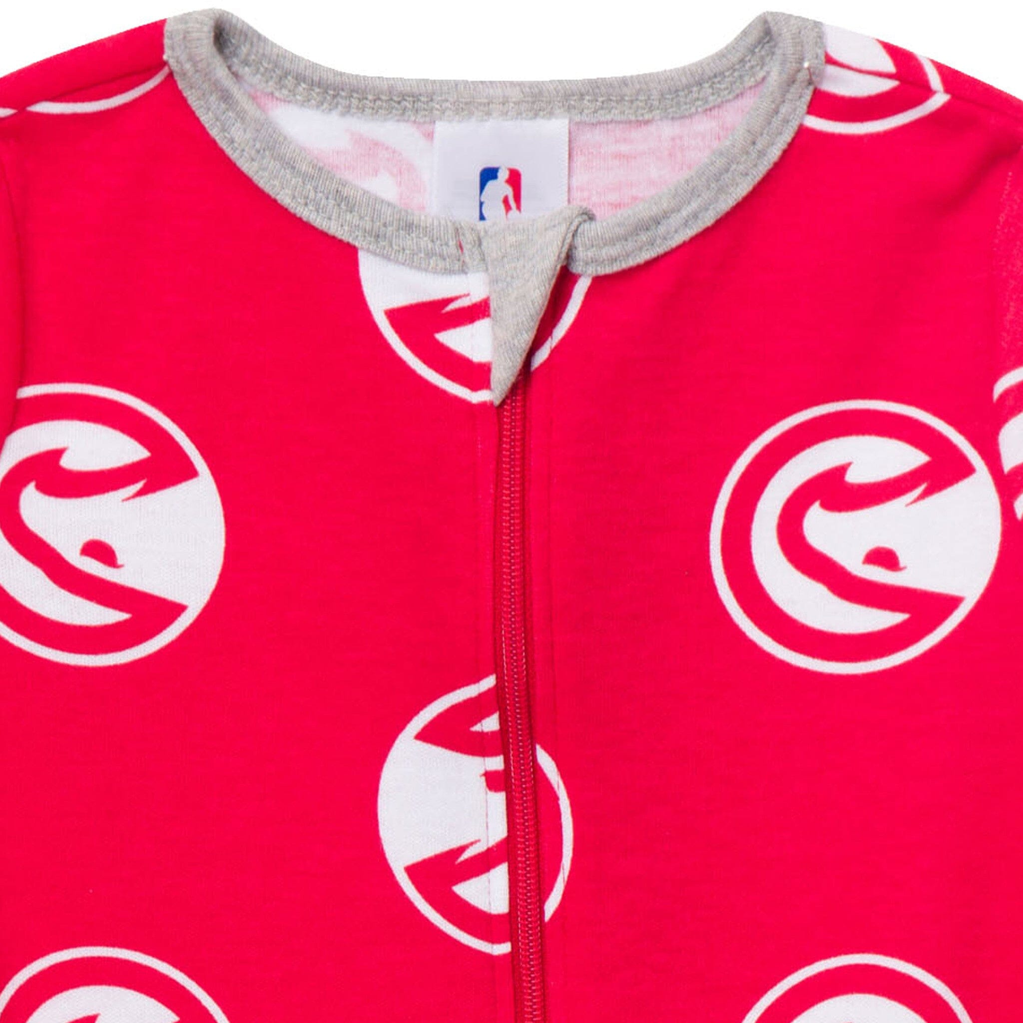Baby Neutral Atlanta Hawks Sleep 'N Play Sleepwear Gerber® 