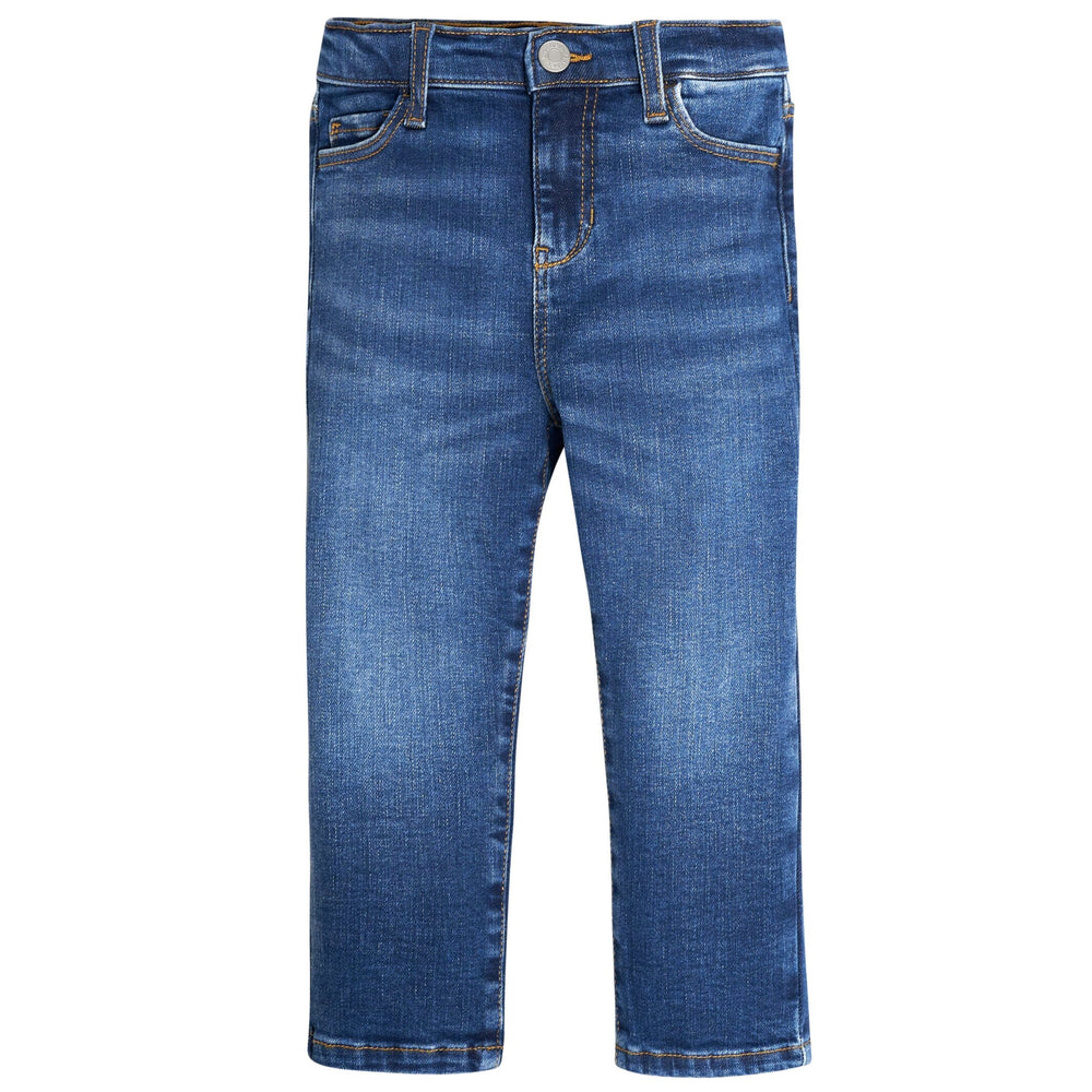 Infant and Toddler Neutral Blue Straight Fit Jeans