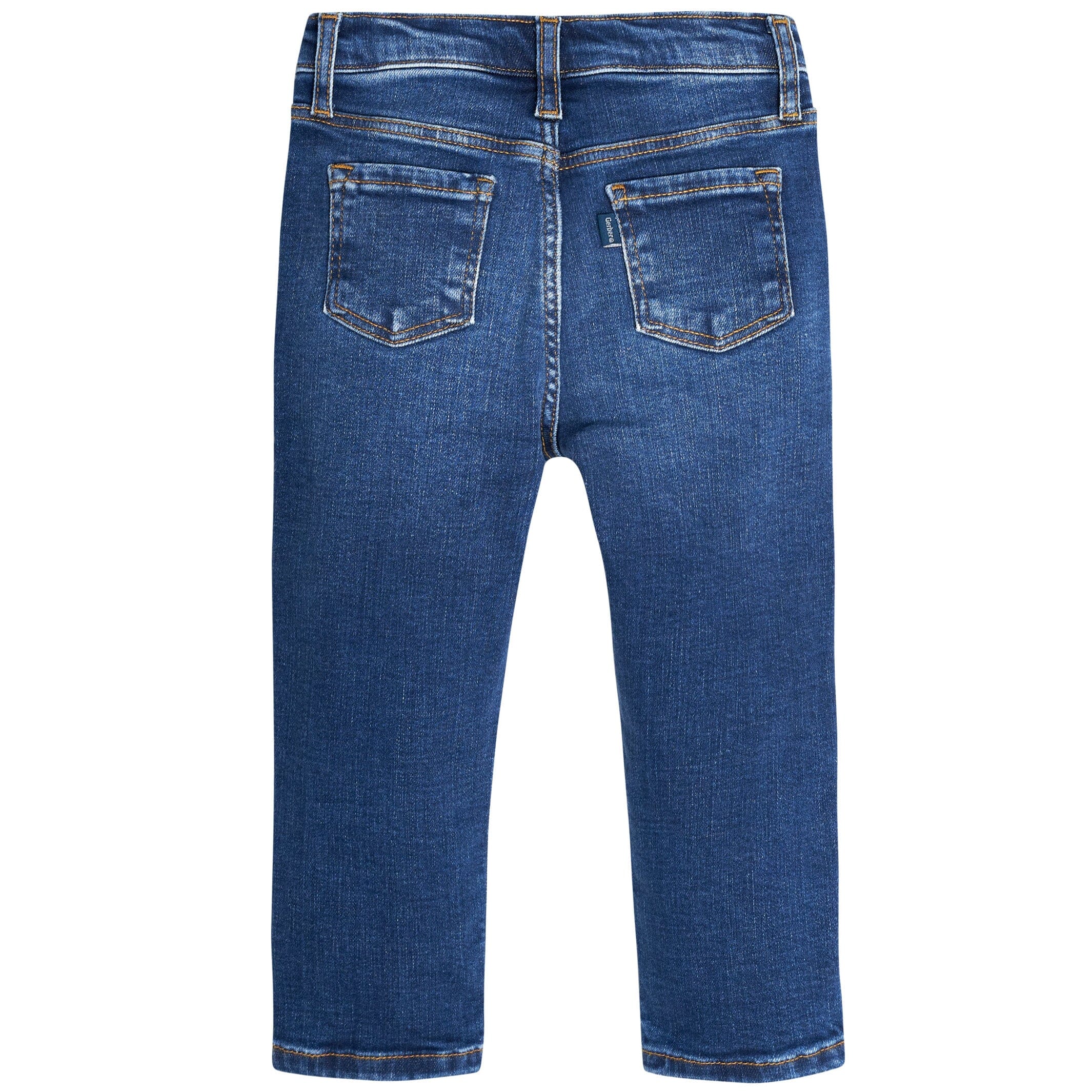 Infant and Toddler Neutral Blue Straight Fit Jeans