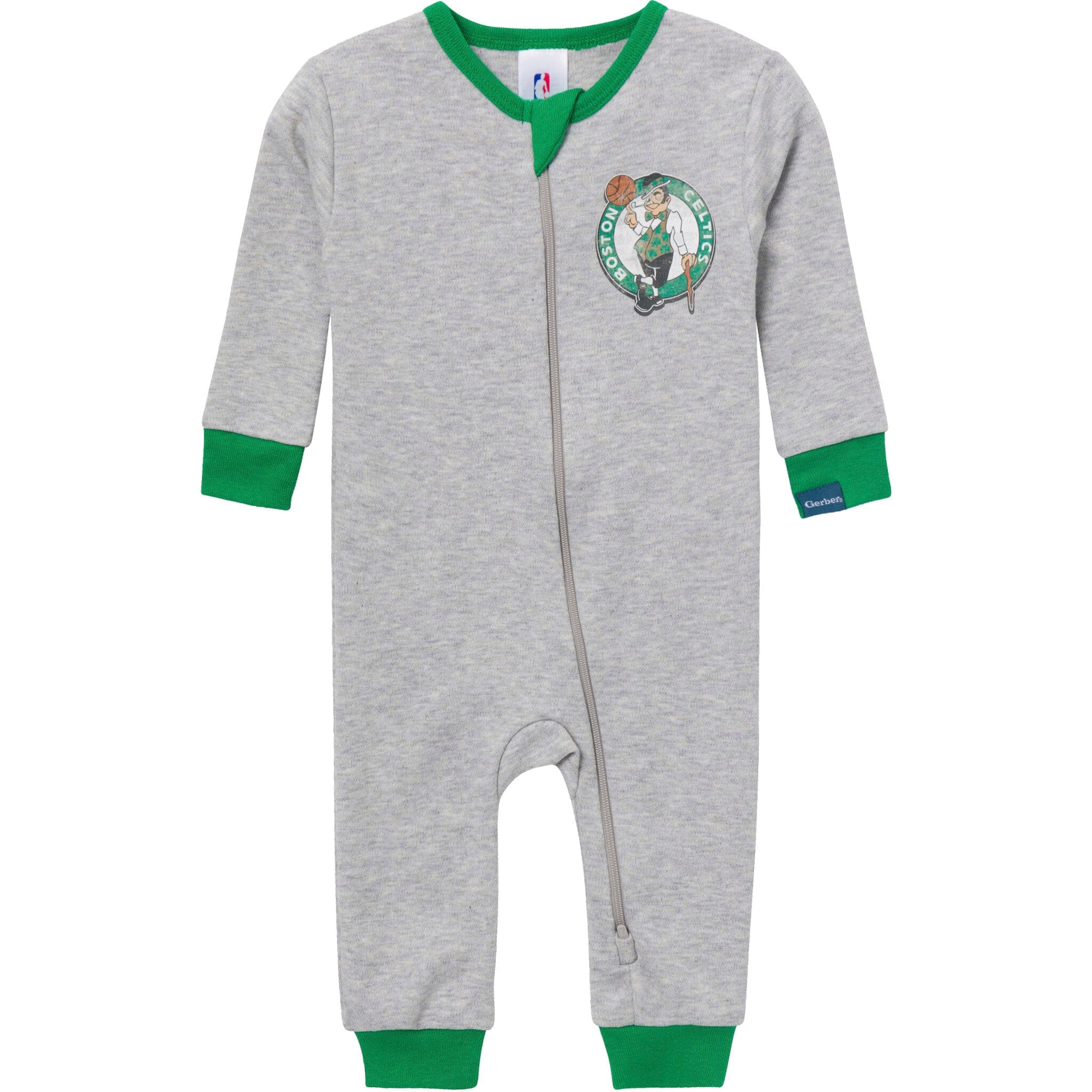 Baby Neutral Boston Celtics Footless Pajamas Sleepwear Gerber® 